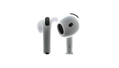 Apple не комплектует новые AirPods 4 зарядным кабелем - itc.ua - Украина