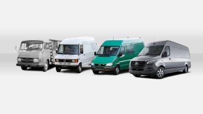 Mercedes Benz Sprinter - Як за 55 років еволюціонували фургони Mercedes-Benz - autocentre.ua - Mercedes-Benz