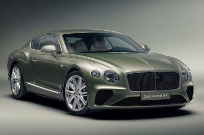 Прощальний бензиновий Bentley Continental GT присвятили панді - news.infocar.ua