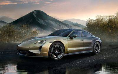 Porsche Taycan Turbo S Celestial Jade: небесный нефритовый жеребёнок с головой дракона - kolesa.ru - Китай - Сингапур