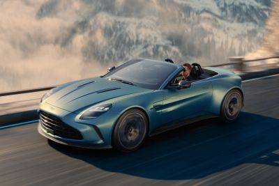 Aston Martin рассекретил родстер Vantage: техника, как у купе, а прибавка в весе – всего 60 кг - kolesa.ru