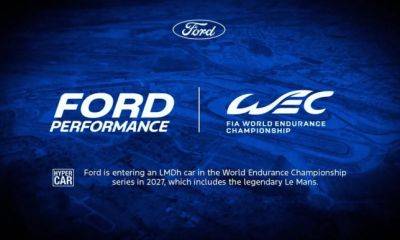 Вильям Форд - Ford Performance - WEC: В Ford построят свой гиперкар к 2027 году - f1news.ru - Сша