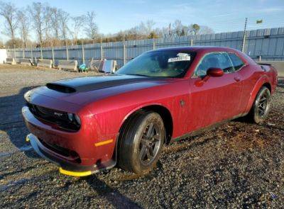 Абсолютно новий Dodge Demon віддають за безцінь, але є нюанс (фото) - autocentre.ua - Сша