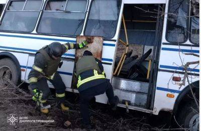 Масштабное ДТП в Днепропетровской области: автобус с работниками врезался в дерево, 14 пострадавших - vchaspik.ua - Украина - Днепропетровская обл. - район Никопольский